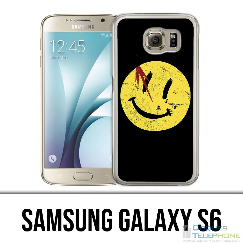 Coque Samsung Galaxy S6 - Smiley Watchmen