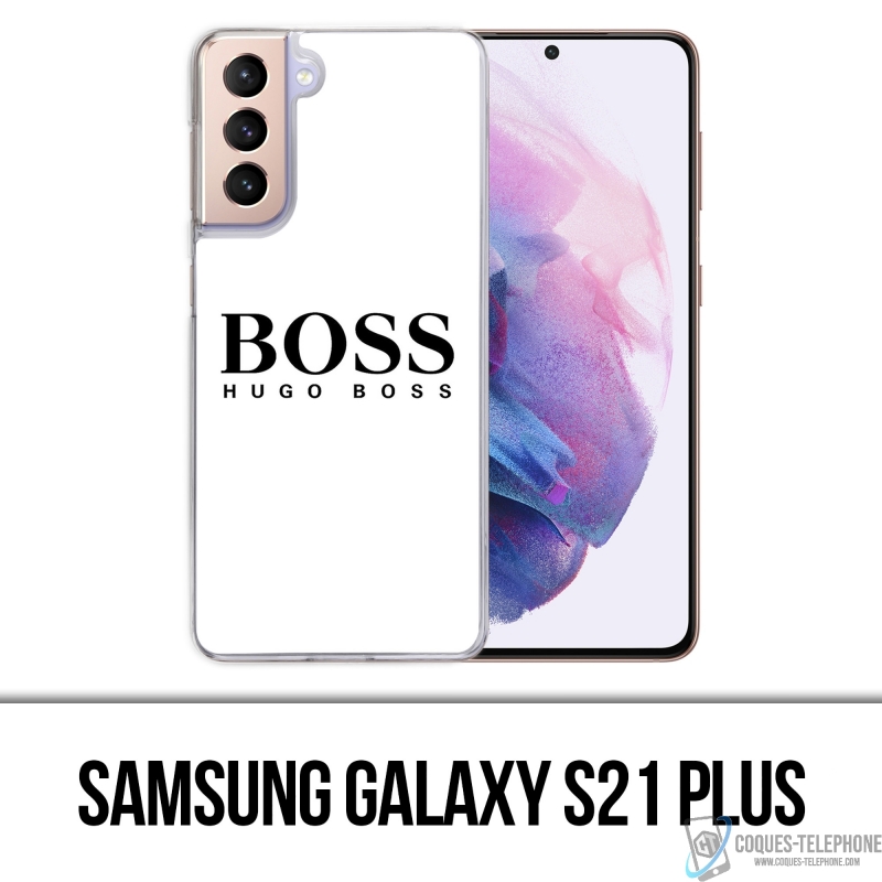 Coque Samsung Galaxy S21 Plus - Hugo Boss Blanc