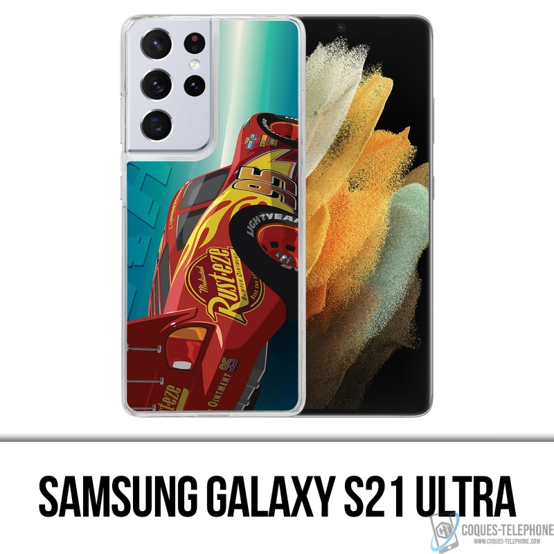 Custodia per Samsung Galaxy S21 Ultra - Disney Cars Speed