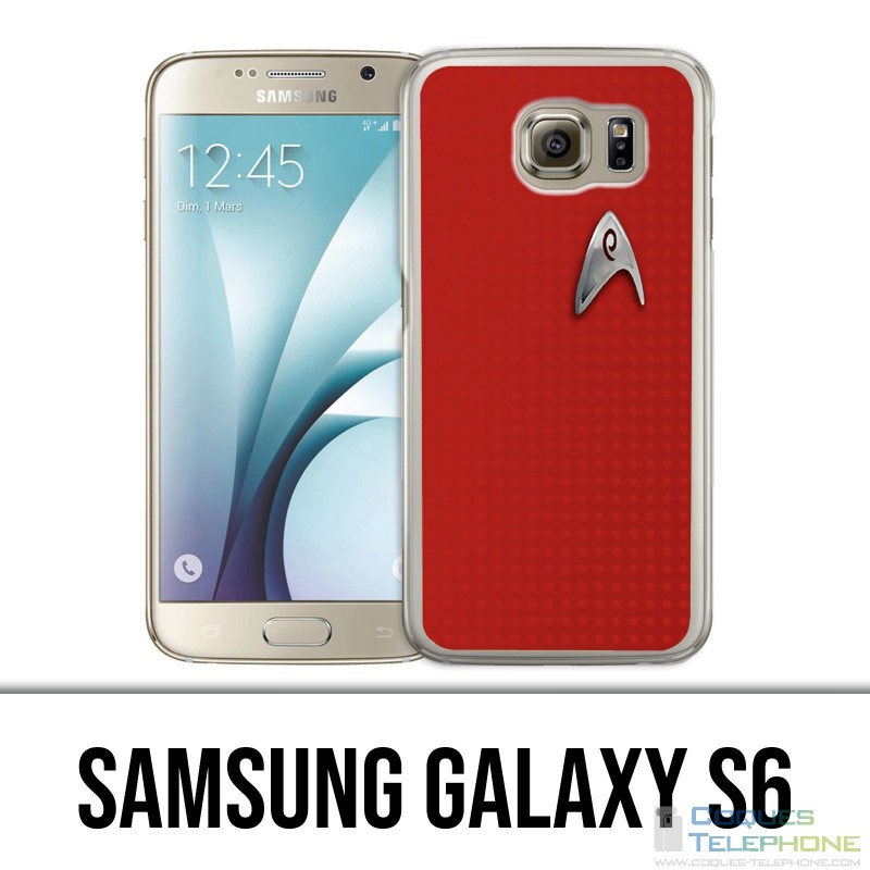 Coque Samsung Galaxy S6 - Star Trek Rouge