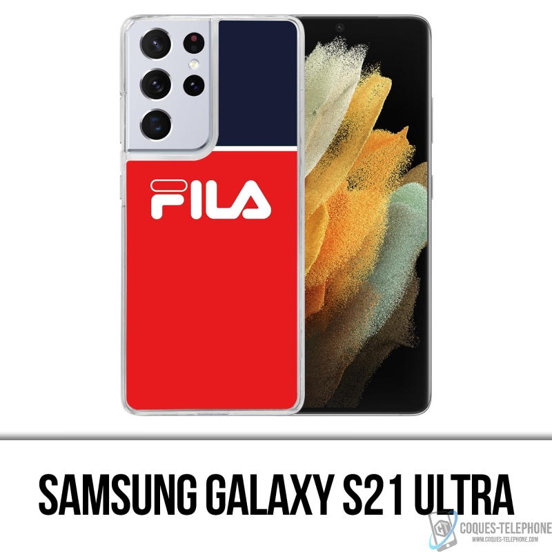 Coque Samsung Galaxy S21 Ultra - Fila Bleu Rouge