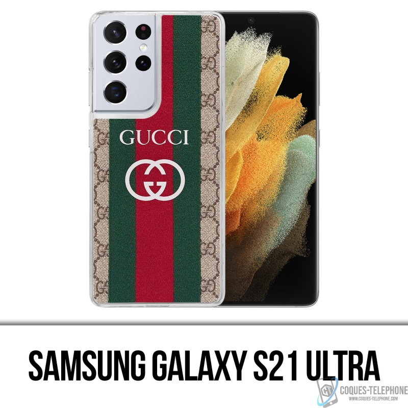 Coque Samsung Galaxy S21 Ultra - Gucci Brodé