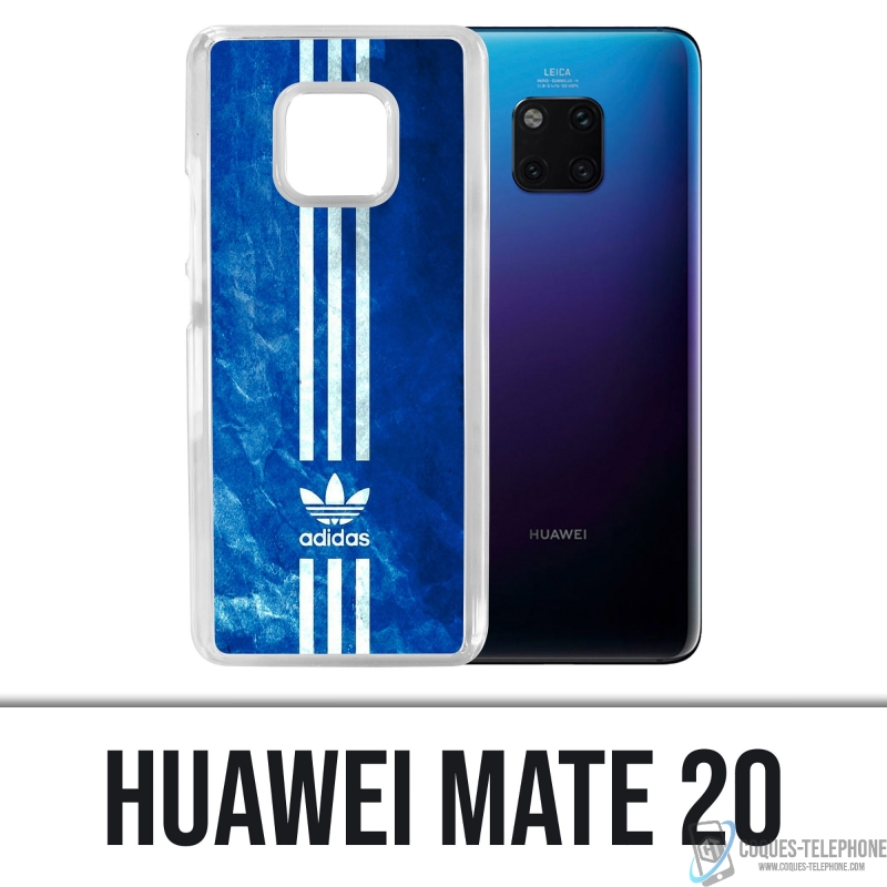 Custodia Huawei Mate 20 - Adidas strisce blu