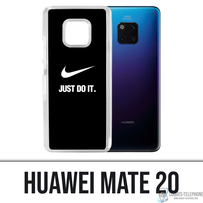 Custodia Huawei Mate 20 - Nike Just Do It Black