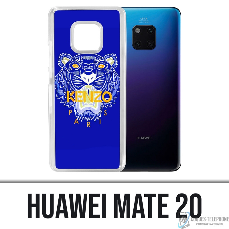 Huawei Mate 20 case - Kenzo Blue Tiger