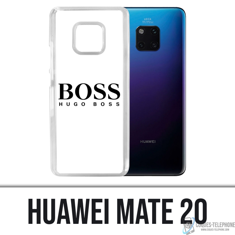 Funda para Huawei Mate 20 - Hugo Boss Blanco