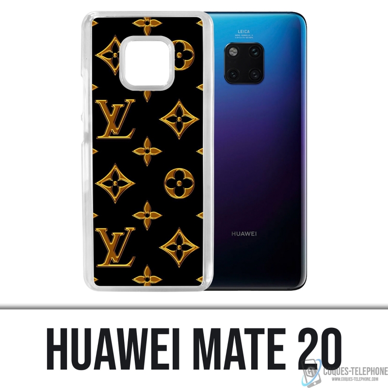 Coque Huawei Mate 20 - Louis Vuitton Gold