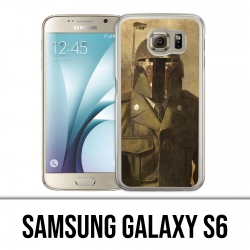 Samsung Galaxy S6 Hülle - Vintage Star Wars Boba Fett