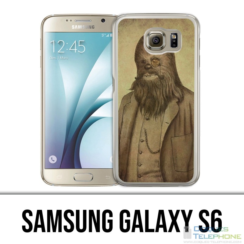 Carcasa Samsung Galaxy S6 - Star Wars Vintage Chewbacca