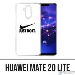 Huawei Mate 20 Lite Case - Nike Just Do It Weiß