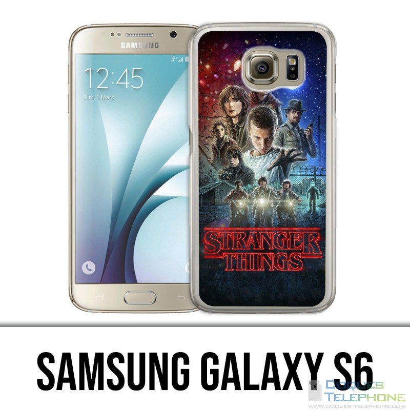 Póster Funda Samsung Galaxy S6 - Cosas extrañas