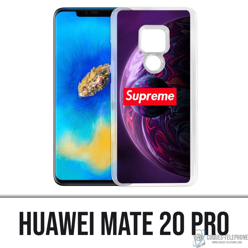 Coque Huawei Mate 20 Pro - Supreme Planete Violet