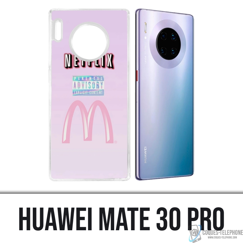 Huawei Mate 30 Pro Case - Netflix And Mcdo