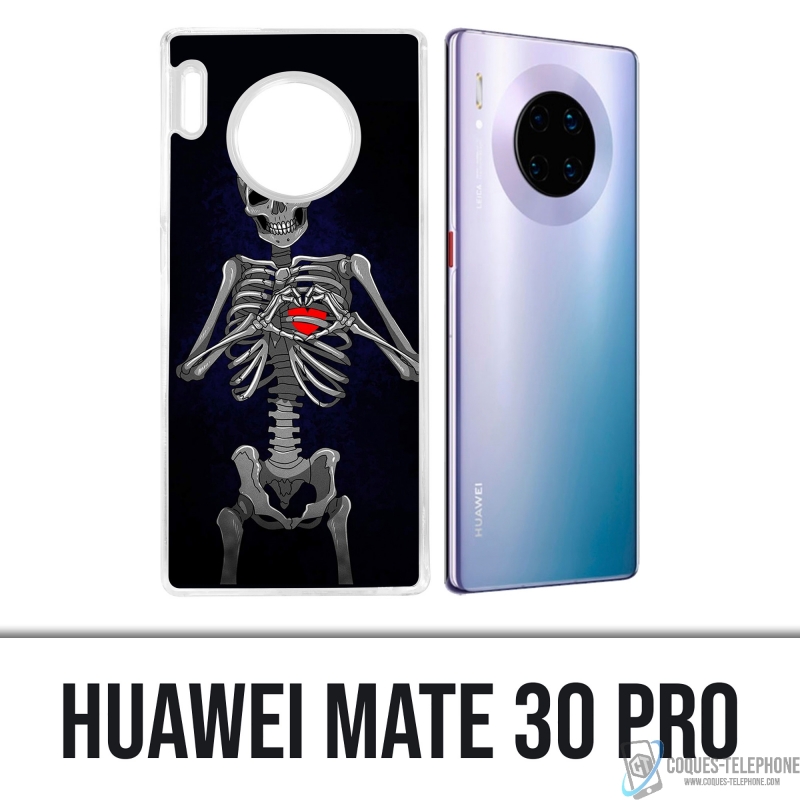 Coque Huawei Mate 30 Pro - Coeur Squelette