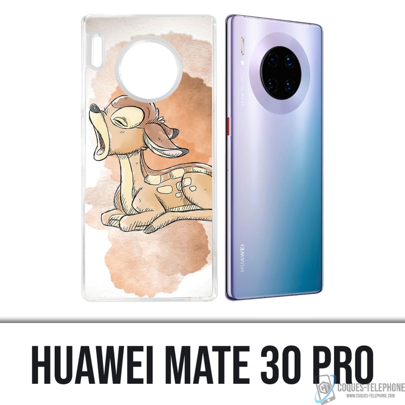 Funda para Huawei Mate 30 Pro - Disney Bambi Pastel