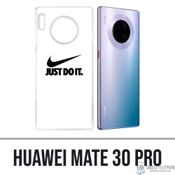 Coque Huawei Mate 30 Pro - Nike Just Do It Blanc