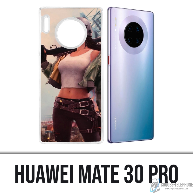 Coque Huawei Mate 30 Pro - PUBG Girl