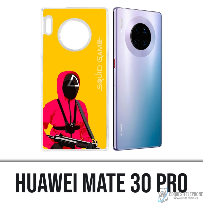 Huawei Mate 30 Pro Case - Tintenfisch-Spiel Soldat Cartoon