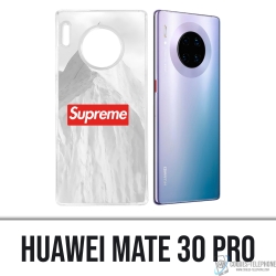 Coque Huawei Mate 30 Pro - Supreme Montagne Blanche