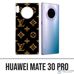 Coque Huawei Mate 30 Pro - Louis Vuitton Gold