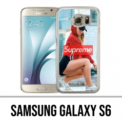 Samsung Galaxy S6 Hülle - Supreme Girl Back