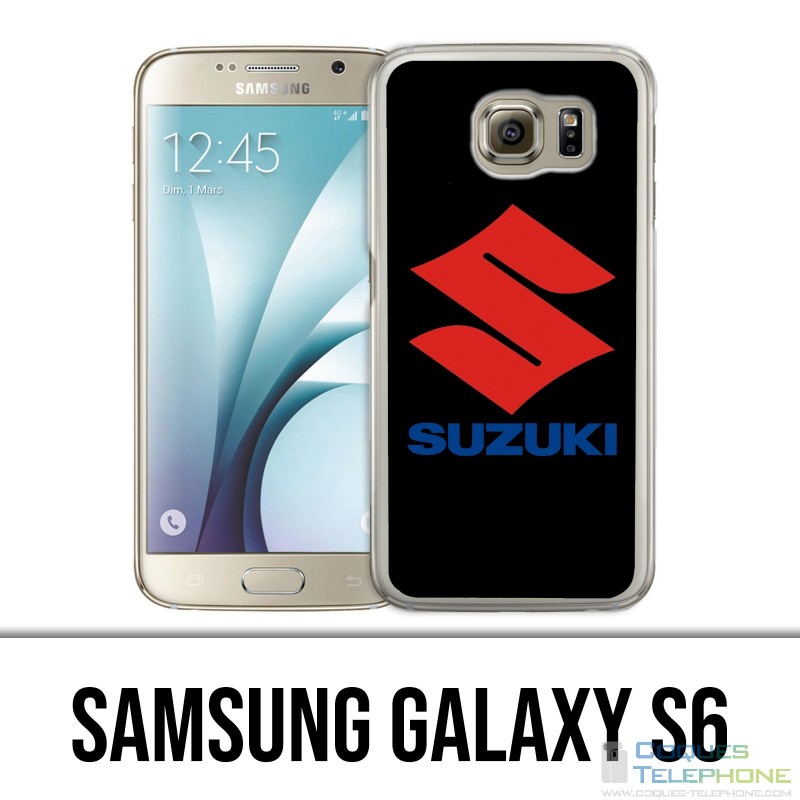 Carcasa Samsung Galaxy S6 - Logotipo de Suzuki