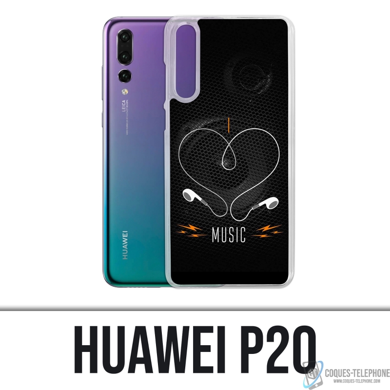 Funda Huawei P20 - Amo la música