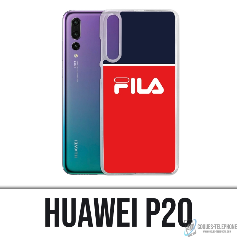 Coque Huawei P20 - Fila Bleu Rouge