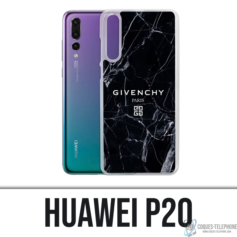 Funda Huawei P20 - Mármol negro Givenchy