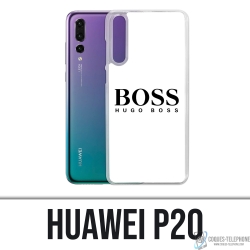 Custodia Huawei P20 - Hugo Boss Bianca