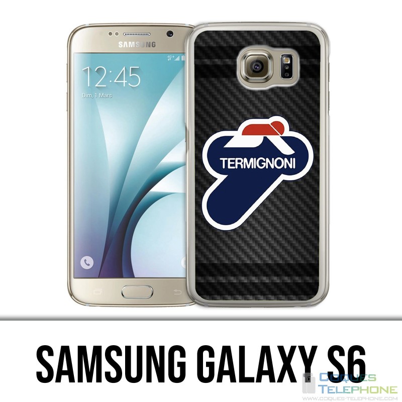 Coque Samsung Galaxy S6 - Termignoni Carbone