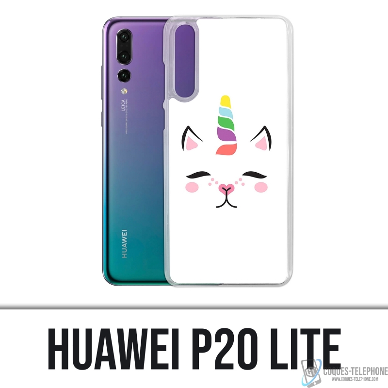 Custodia Huawei P20 Lite - Gato Unicornio