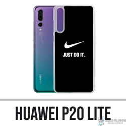 Funda para Huawei P20 Lite - Nike Just Do It Negra