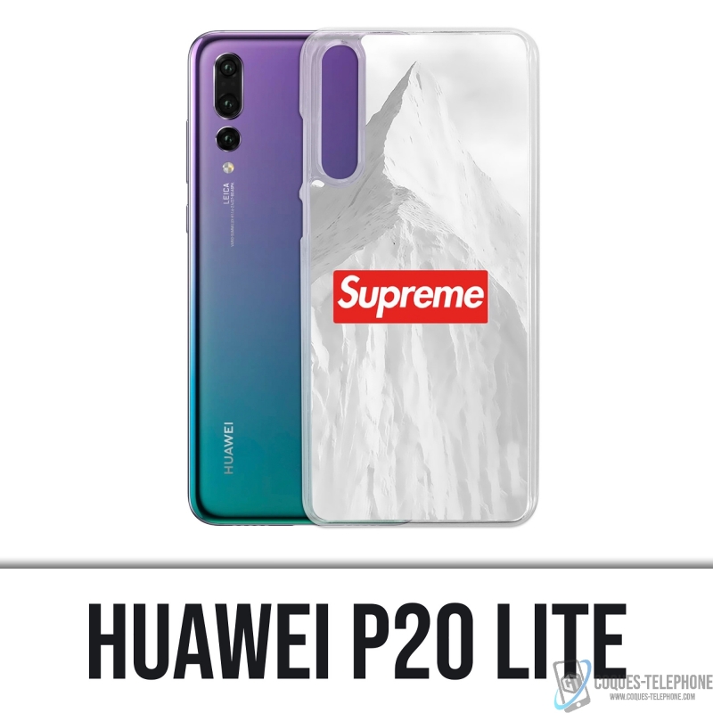Custodia Huawei P20 Lite - Montagna Bianca Suprema