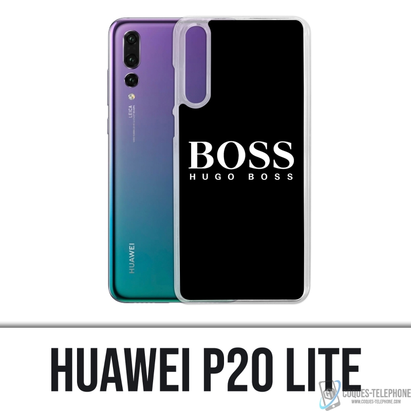 Coque Huawei P20 Lite - Hugo Boss Noir