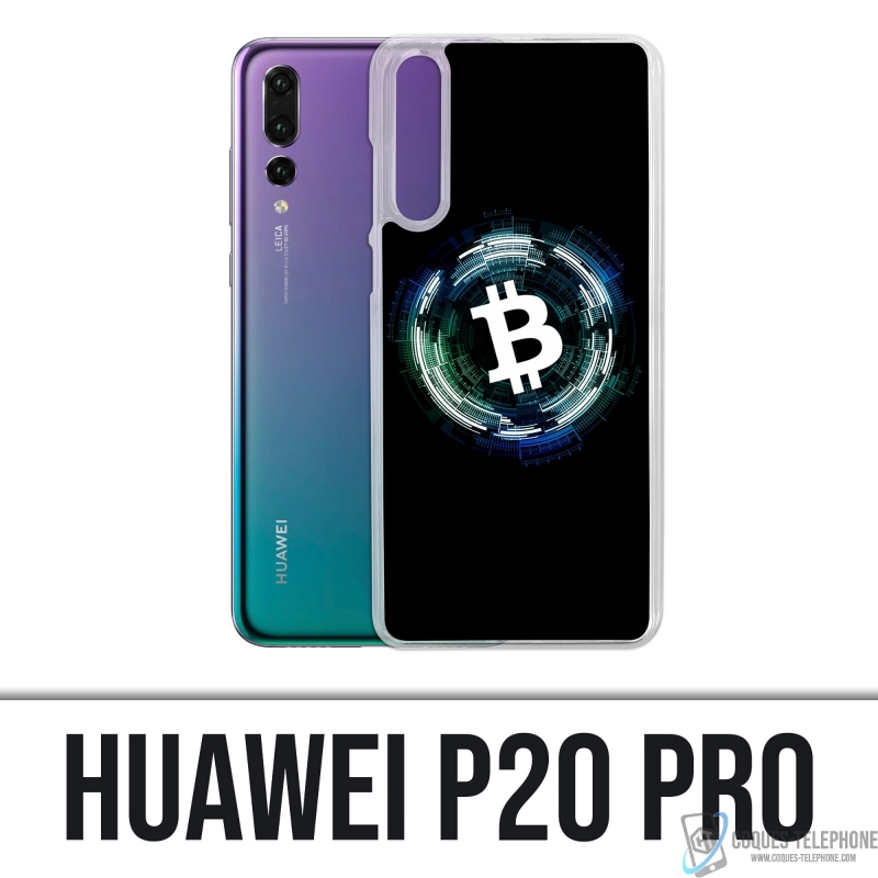 Funda Huawei P20 Pro - Logotipo de Bitcoin