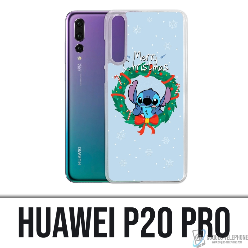 Coque Huawei P20 Pro - Stitch Merry Christmas