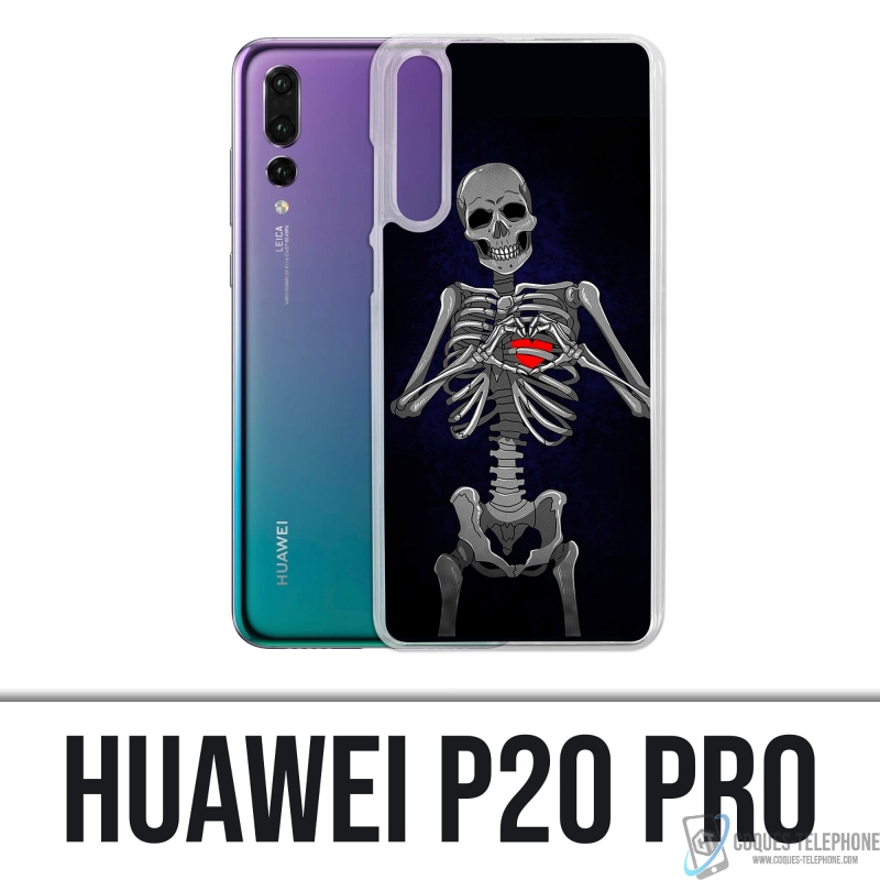 Funda Huawei P20 Pro - Corazón esquelético