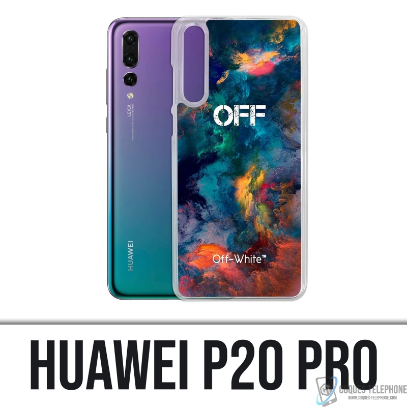 Coque Huawei P20 Pro - Off White Color Cloud