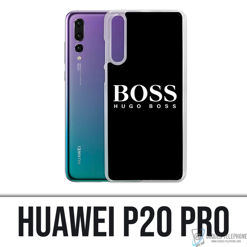 Coque Huawei P20 Pro - Hugo Boss Noir