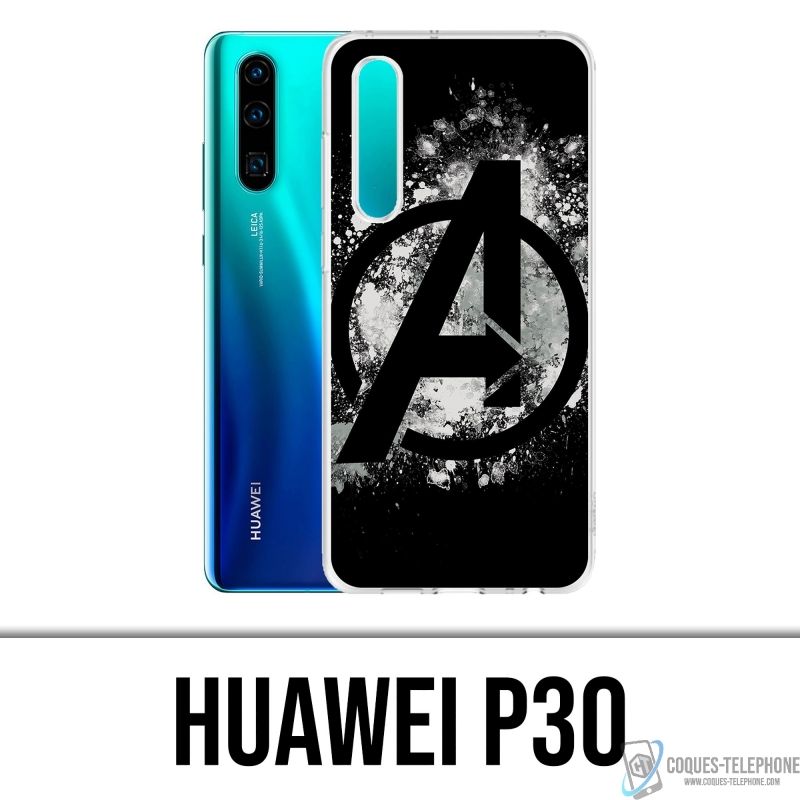 Custodia Huawei P30 - Logo Avengers Splash