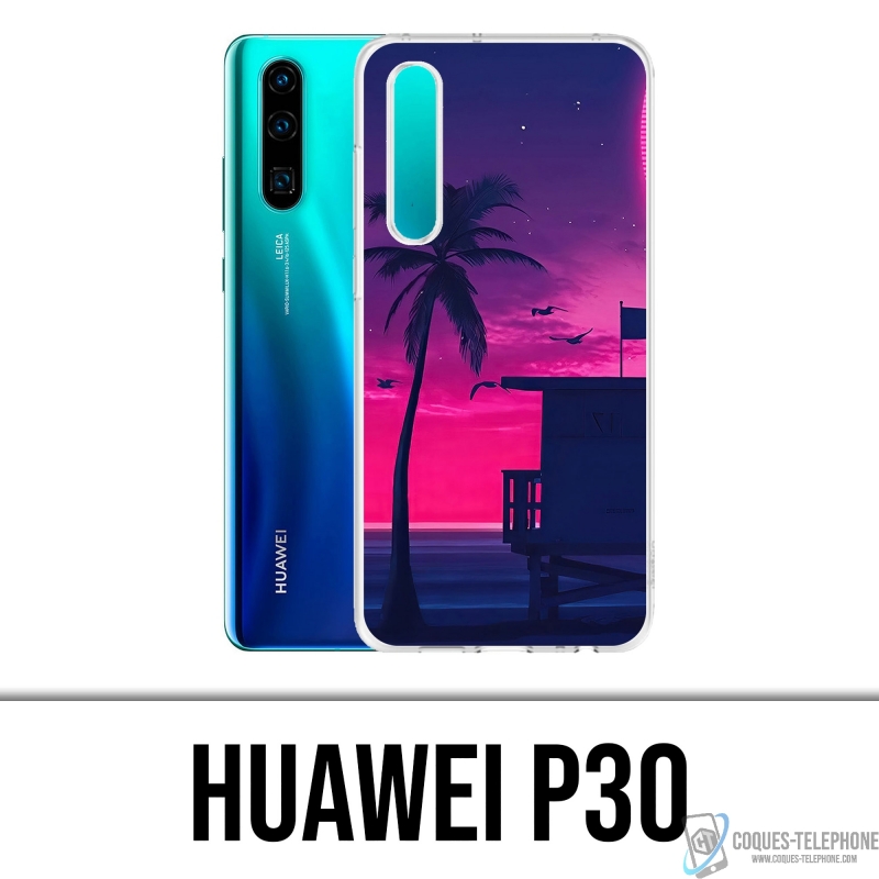 Custodia Huawei P30 - Viola Miami Beach