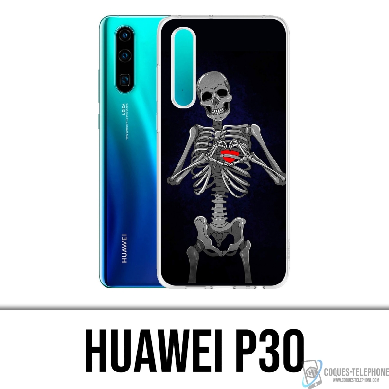 Huawei P30 Case - Skeleton Heart