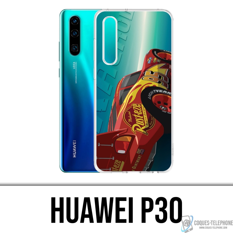 Funda Huawei P30 - Velocidad de Cars de Disney