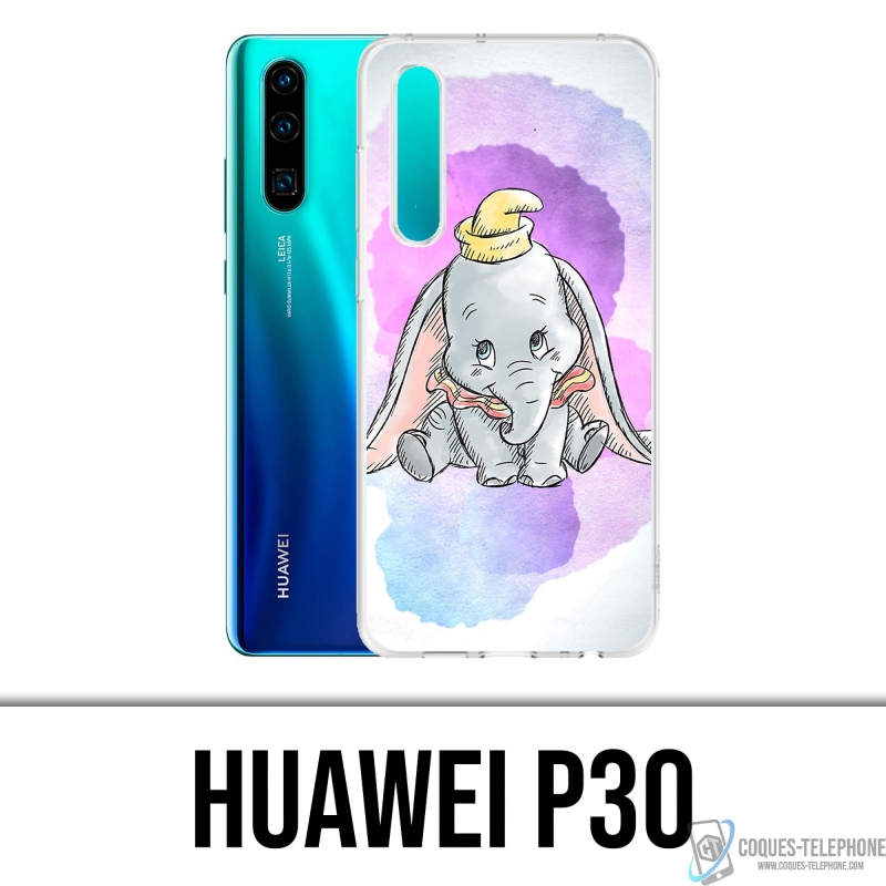 Funda Huawei P30 - Disney Dumbo Pastel
