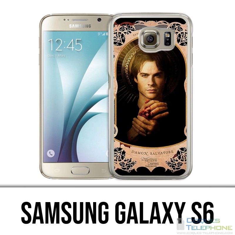 Samsung Galaxy S6 Hülle - Vampire Diaries Damon