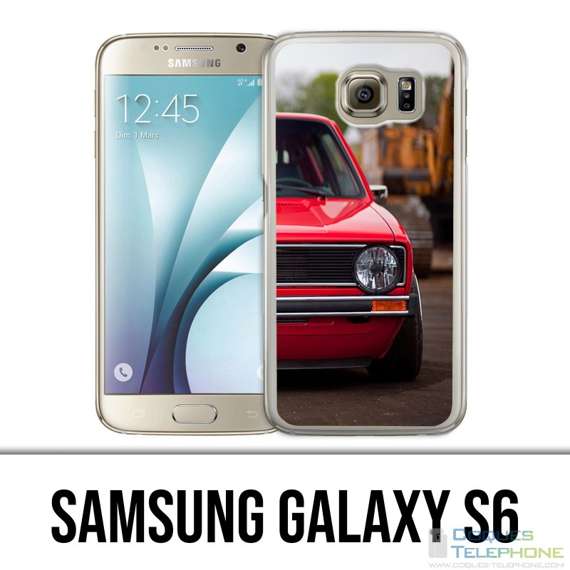 Custodia Samsung Galaxy S6 - Vintage Vw Golf