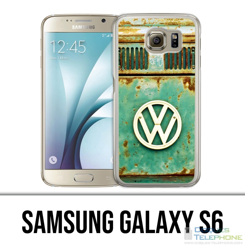 Coque Samsung Galaxy S6 - Vw Vintage Logo