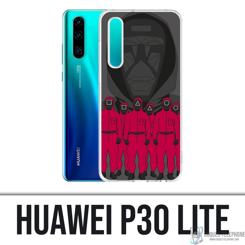 Huawei P30 Lite Case - Tintenfisch-Spiel Cartoon Agent