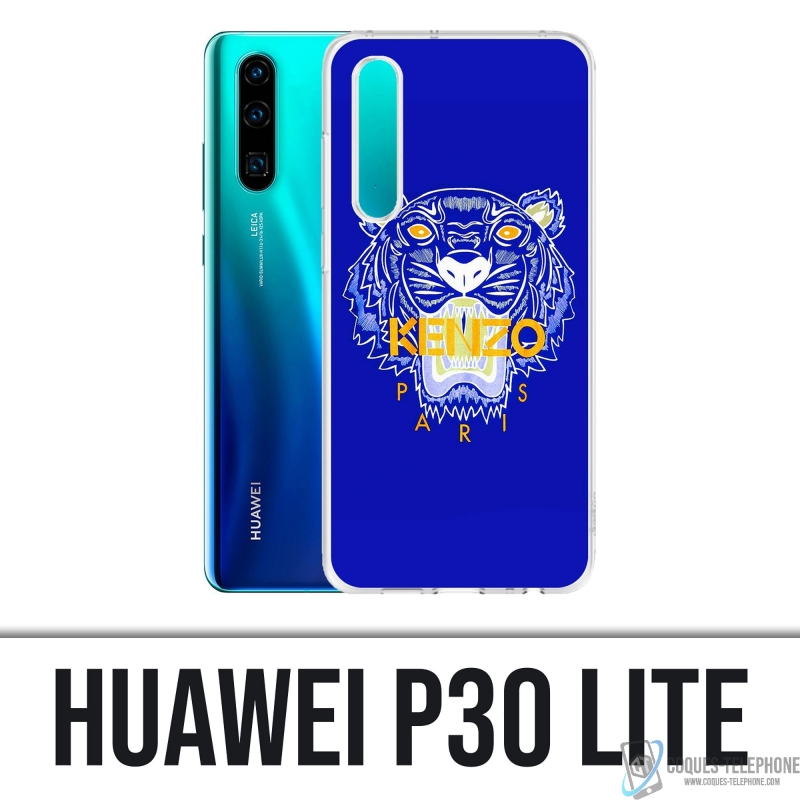 Custodia Huawei P30 Lite - Kenzo Blue Tiger